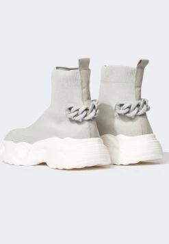 DeFacto Sneakers Hoog - Grey -Mode Schoenen 655aab41b7ab4ec58bfb85da0fc84c87