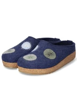 Haflinger Grizzly Radius - Pantoffels - Blau 8 Haflinger Grizzly Radius - Pantoffels - Blau -Mode Schoenen 66e91871e62d4a228d95f33c7b9d8c48