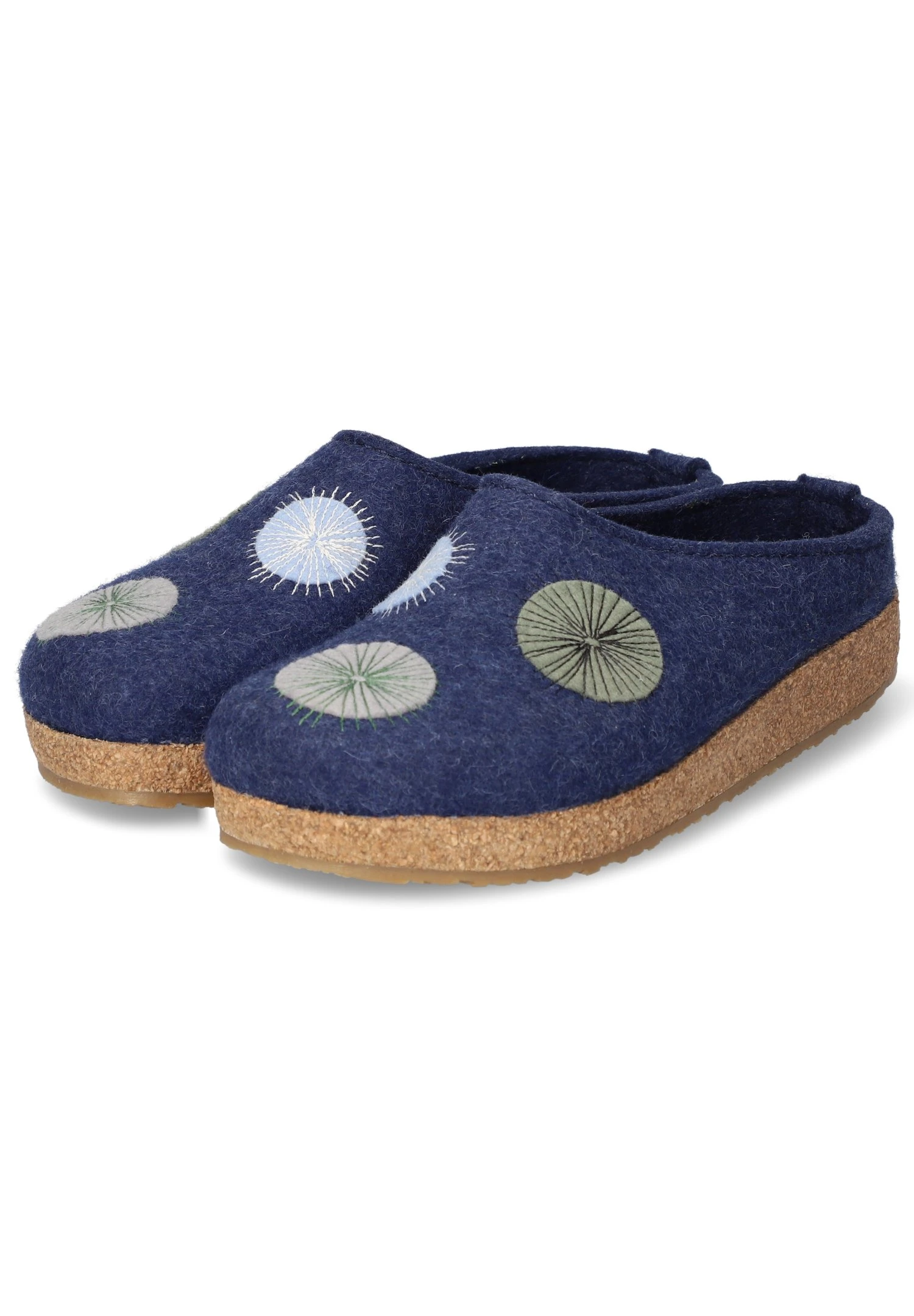 Haflinger Grizzly Radius - Pantoffels - Blau 4 Haflinger Grizzly Radius - Pantoffels - Blau - Afbeelding 2