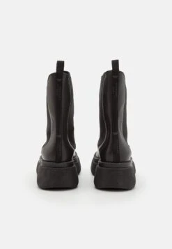 Calamai - Enkellaarsjes Met Plateauzool - Nero -Mode Schoenen 6a352a5ceb044f20a64bd94d6d79a012