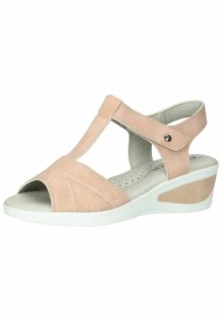 Sandalen Met Sleehak - Rose Pink B -Mode Schoenen 6b00ae2fdd3d4e5281438971f9a81635