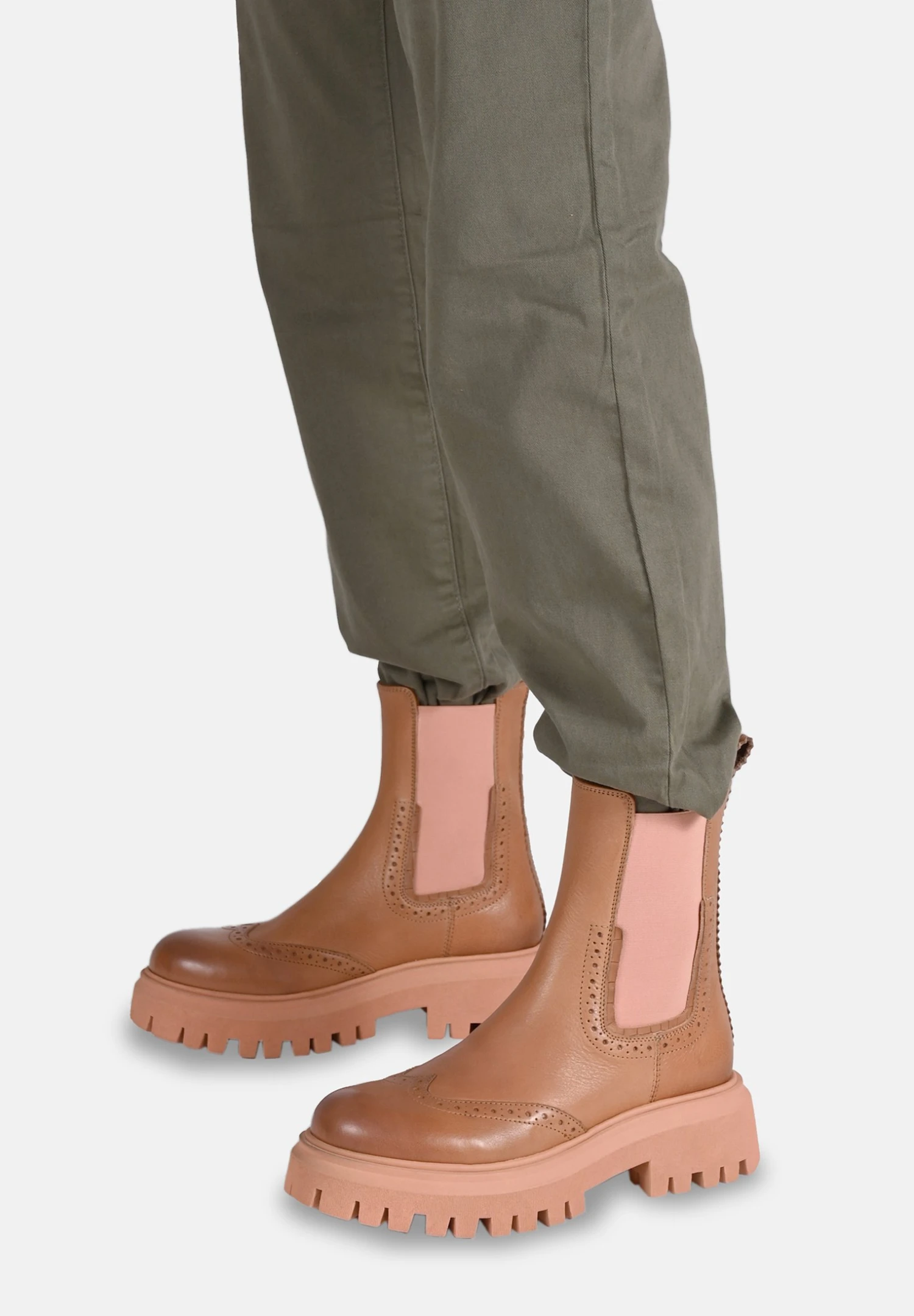 Linda - Enkellaarsjes Met Plateauzool - Lion 3 Linda - Enkellaarsjes Met Plateauzool - Lion