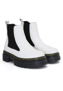 Korte Laarzen - White -Mode Schoenen 70abcd99110d477daf9c247ca8fe2944