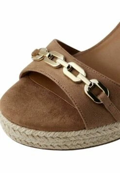 Tamaris Sandalen Met Hoge Hak - Camel -Mode Schoenen 71a692c01e93411181746e22f1e6999b