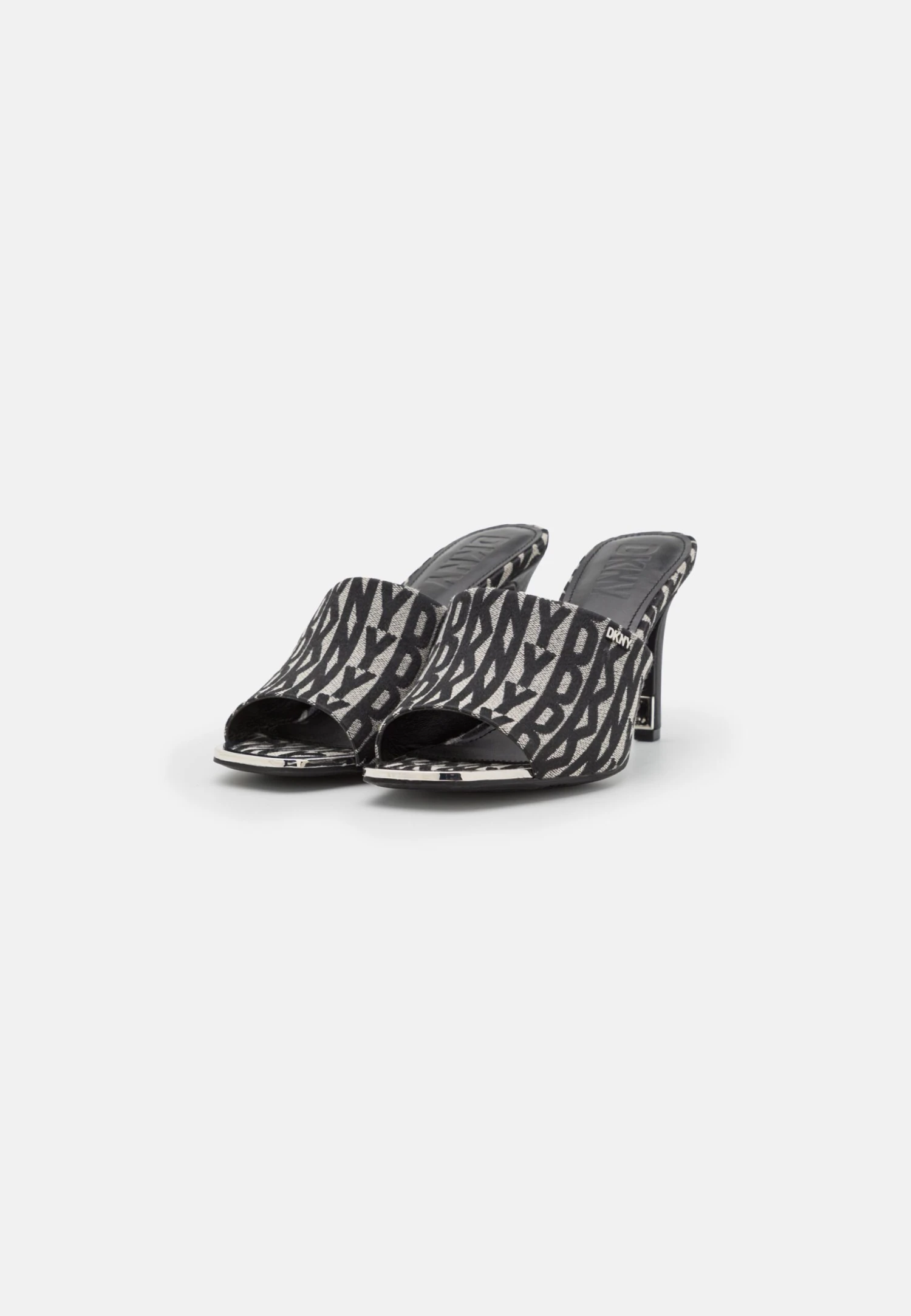 DKNY Bronx Mule - Muiltjes Met Hak - Black/Eggnog 5 DKNY Bronx Mule - Muiltjes Met Hak - Black/Eggnog - Afbeelding 3