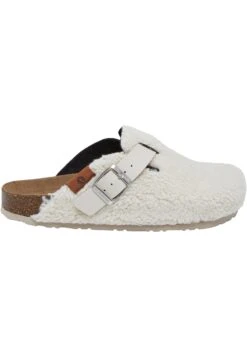 Buckle - Pantoffels - Creme -Mode Schoenen 73d781d95fbd4f1fa39166815ae6ce7e