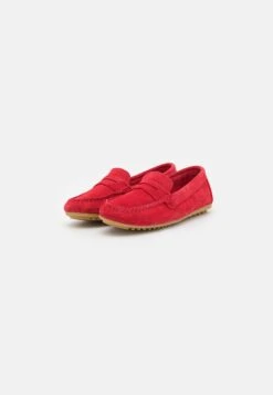 Anna Field Leather- Mocassins - Red -Mode Schoenen 747107ae73554914ba5bee673a97fabe