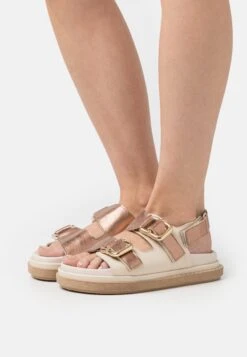 ALOHAS Harper- Sandalen - Shimmer Quartz/Pink Cream