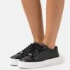Calvin Klein Flatform Cupsole Lace Up - Sneakers Laag - Black -Mode Schoenen 76d561e277b94053981a567dcb14ed13