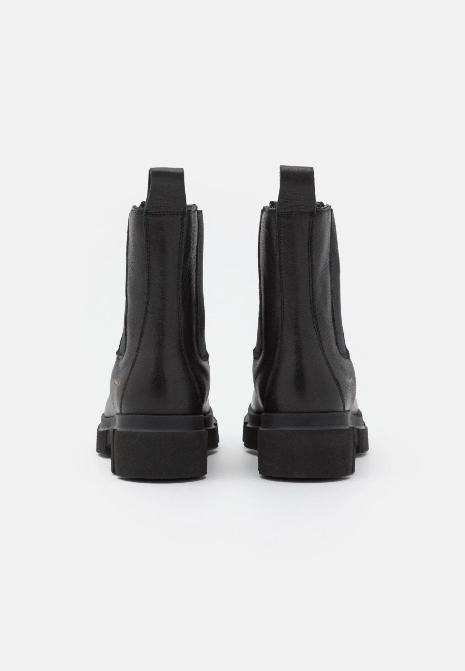 COPENHAGEN Vitello - Enkellaarsjes Met Plateauzool - Black 6 COPENHAGEN Vitello - Enkellaarsjes Met Plateauzool - Black - Afbeelding 4