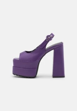 Lamoda Stella - Sandalen Met Plateauzool - Purple -Mode Schoenen 78752a221ab74d5a8b41a294849c3c51