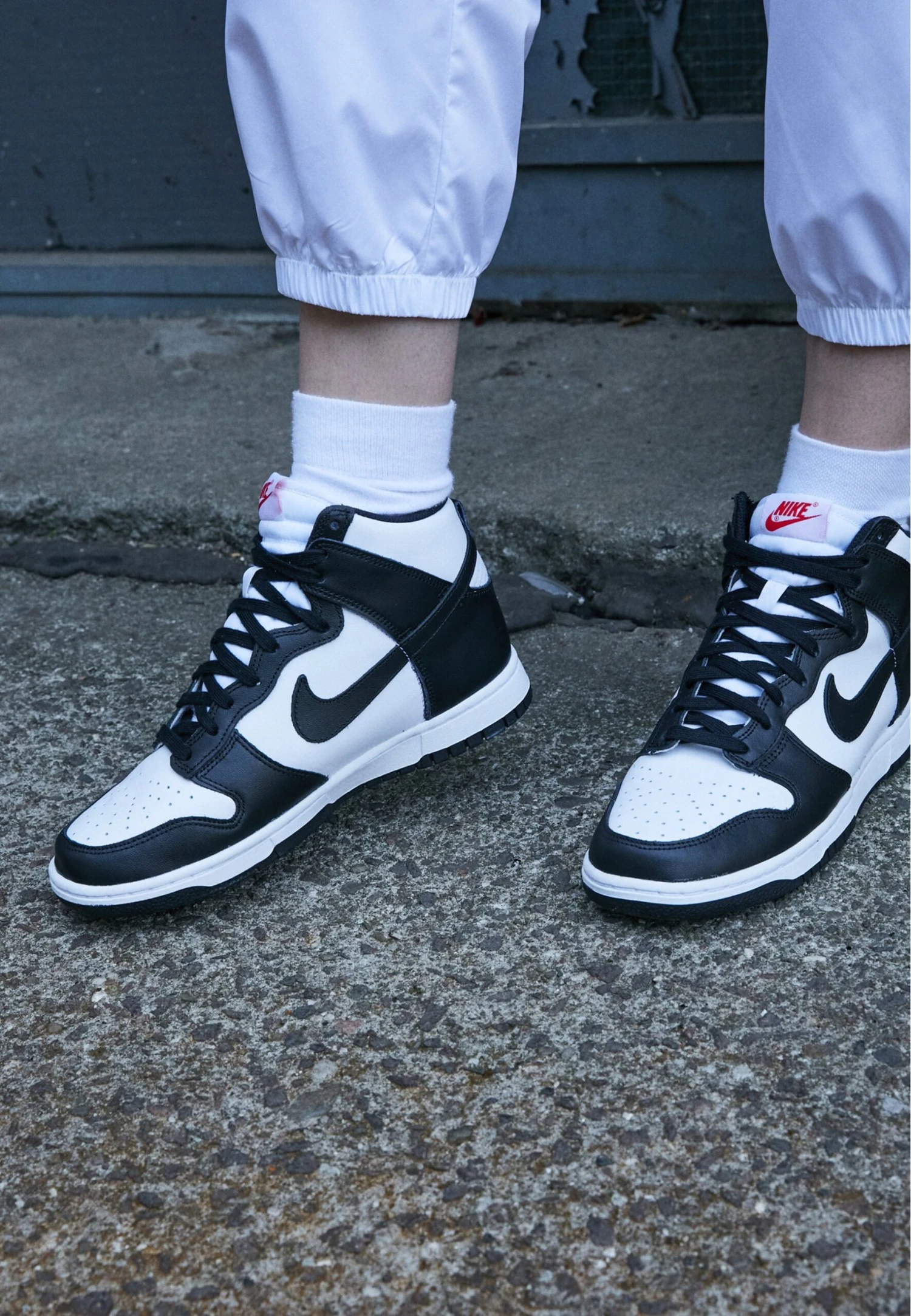 Nike Sportswear Dunk- Sneakers Hoog - White/Black/Universe Red 4 Nike Sportswear Dunk- Sneakers Hoog - White/Black/Universe Red - Afbeelding 2