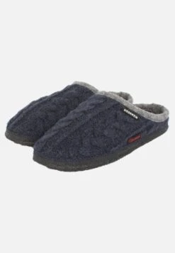Giesswein Neudau- Pantoffels - Nachtblau -Mode Schoenen 872dfc07007a45129b853fade5c17313
