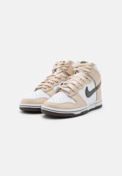 Nike Sportswear Nike Dunk - Sneakers Hoog - Beige/White -Mode Schoenen 876334b2bd764b849fc0e55203520403