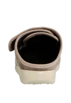 Pantoffels - Taupe -Mode Schoenen 8789b51d989945c1896ea1e03cedc257