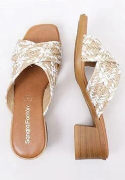 Langel - Clogs - White -Mode Schoenen 8d6901c9826a4d678798480b34b87043