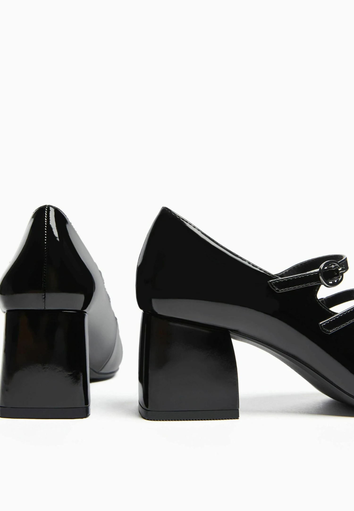 BERSHKA Mary Jane Block Heel - Klassieke Pumps - Black 7 BERSHKA Mary Jane Block Heel - Klassieke Pumps - Black - Afbeelding 5