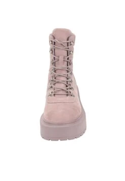 Ekonika Schnürstiefeletten - Enkellaarsjes Met Plateauzool - Lilac -Mode Schoenen 9177782fd84640089e3eb2c94db5f862