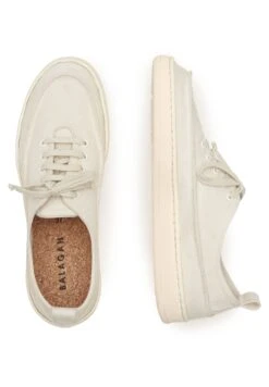 Eretz - Sportieve Veterschoenen - Cream -Mode Schoenen 9569d8c3493b49fbbca87671afe11f48