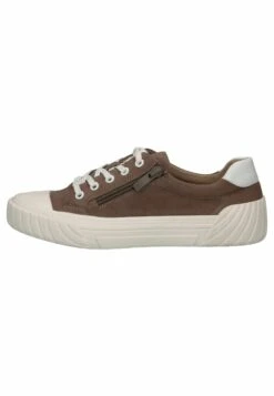 Caprice Sneakers Laag - Mud Suede Comb