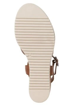 Tamaris Sandalen Met Sleehak - Cognac/Copper -Mode Schoenen 9747533f6c1a40e98ea47aa074bb26f9