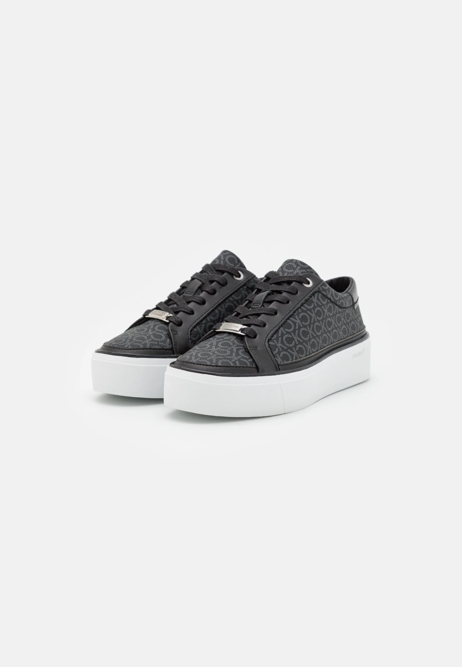 Calvin Klein Flatform Cupsole Lace Up - Sneakers Laag - Black 5 Calvin Klein Flatform Cupsole Lace Up - Sneakers Laag - Black - Afbeelding 3