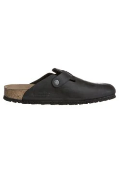 Birkenstock Boston - Pantoffels - Schwarz -Mode Schoenen 9981d3fd0be845a1a4f5e5b59c0c2503