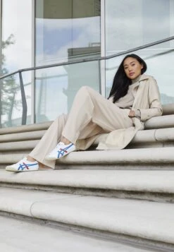 Onitsuka Tiger Mexico 66 - Sneakers Laag - White/Blue -Mode Schoenen 9f214f6353dd46b19df8dd6c570ced5c