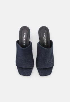 Pavement Dede Denim - Muiltjes Met Hak - Blue -Mode Schoenen 9f70a8f71ddb49eeac616aa42950ac31