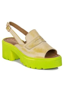 Sandalen Met Plateauzool - Yellow -Mode Schoenen 9fb4a3a95baf4817b811d6cad6e570f8