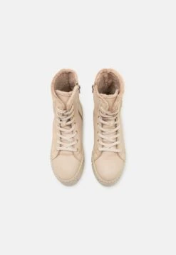 Anna Field Leather- Enkellaarsjes Met Plateauzool - Beige -Mode Schoenen a1223419a6954557b9c533f3e0e04434