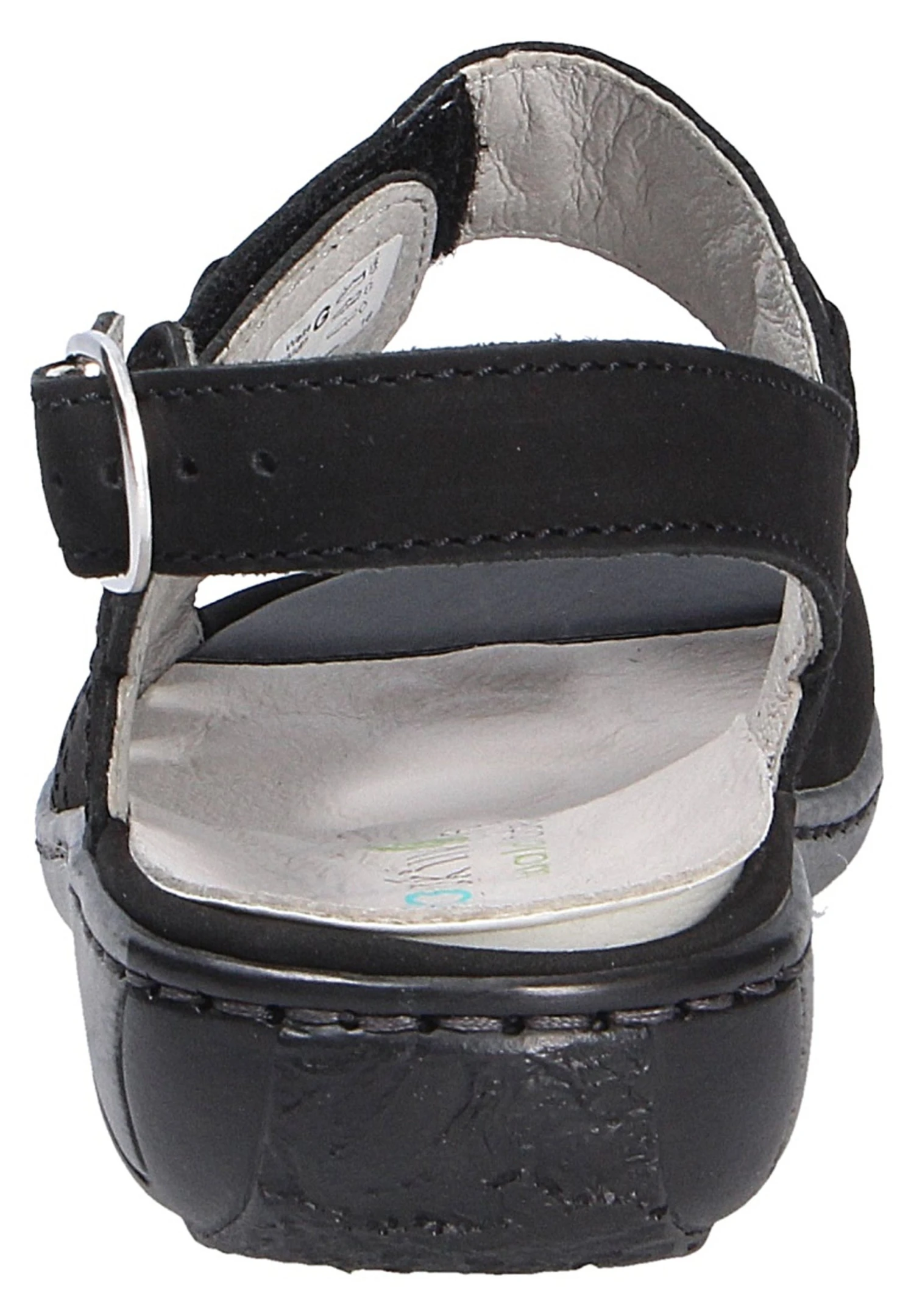 WALDLÄUFER Sandalen Met Sleehak - Schwarz 6 WALDLÄUFER Sandalen Met Sleehak - Schwarz - Afbeelding 4