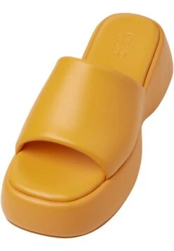 Muiltjes Met Hak - Orange -Mode Schoenen a4af9b332446451d9c8bfb56410bbbf4