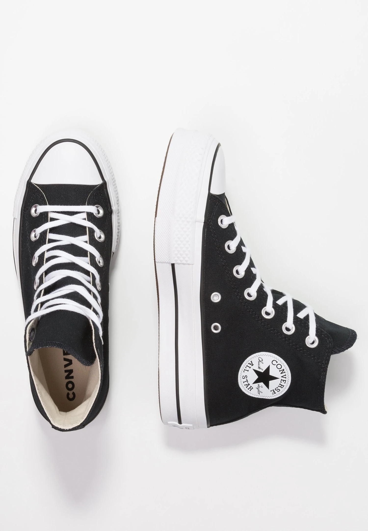 Converse Chuck Taylor All Star Lift - Sneakers Hoog - Black/White 8 Converse Chuck Taylor All Star Lift - Sneakers Hoog - Black/White - Afbeelding 6