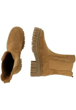 Bullboxer Enkellaarsjes Met Plateauzool - Cognac -Mode Schoenen a5dfbf8b07094f1f9dea9359019b7997