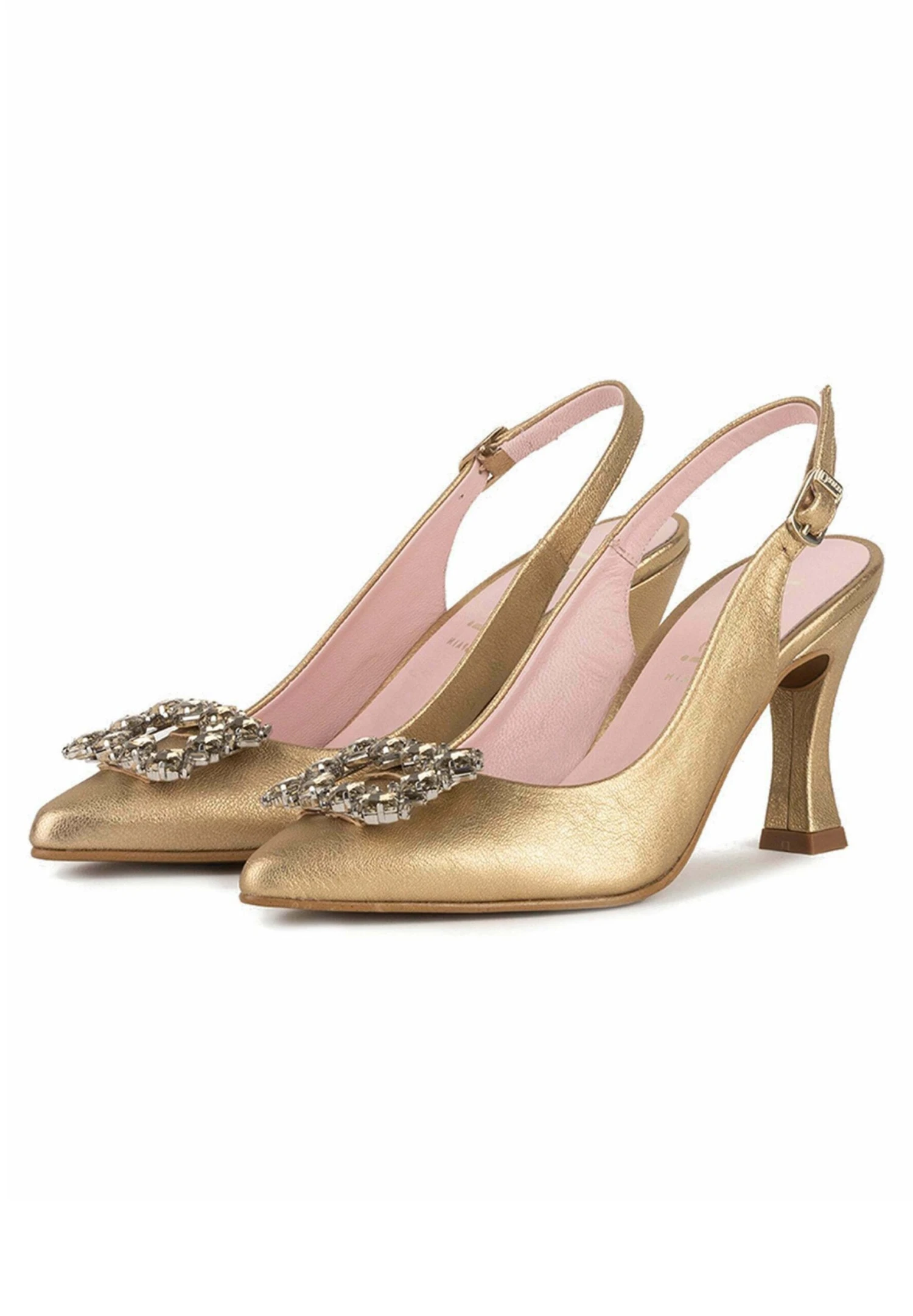 Cecilia - Klassieke Pumps - Gold 4 Cecilia - Klassieke Pumps - Gold - Afbeelding 2