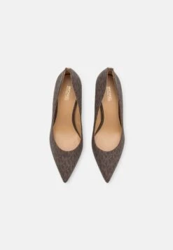 MICHAEL Michael Kors Clara- Hoge Hakken - Brown -Mode Schoenen ab569cba654645ada735a9158f106d76