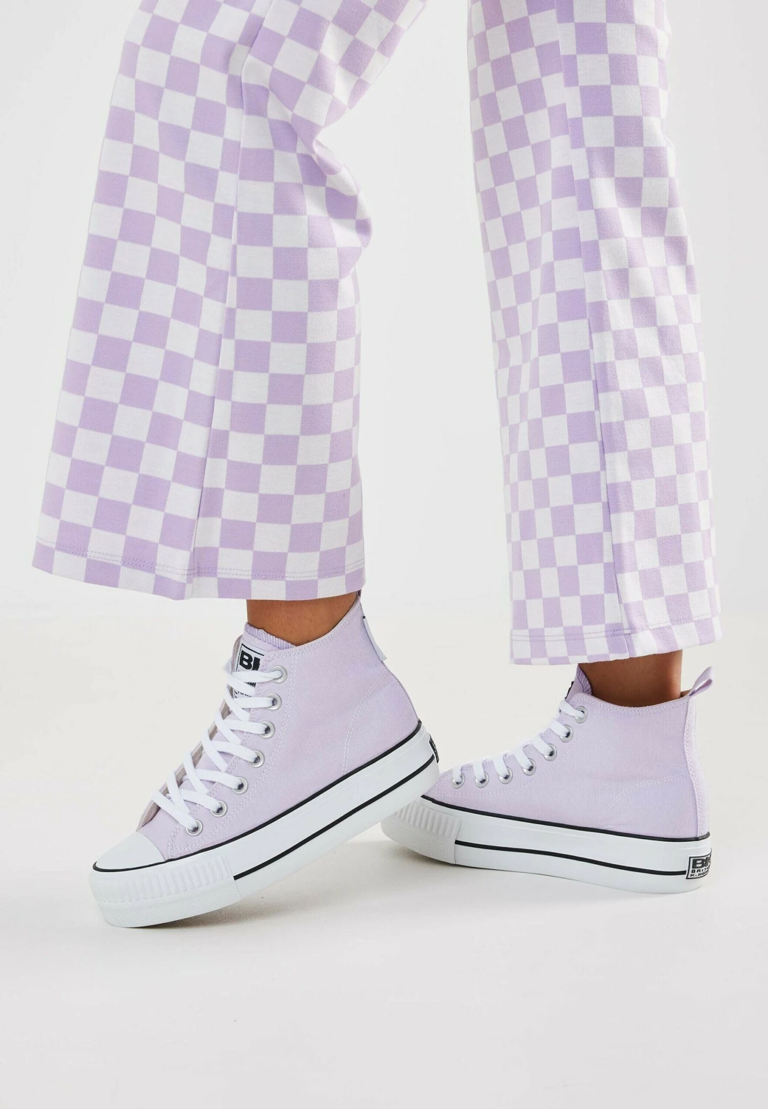 British Knights Kaya Mid - Sneakers Hoog - Lilac 3 British Knights Kaya Mid - Sneakers Hoog - Lilac