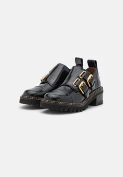 See By Chloé Mallory - Instappers - Black -Mode Schoenen ae4750bf0179453db74954b57539ad8b