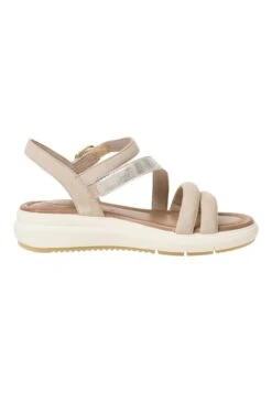 Tamaris Comfort - Sandalen Met Plateauzool - Beige -Mode Schoenen afe9fadfbcfc4930b670a3f2b1c40d9c