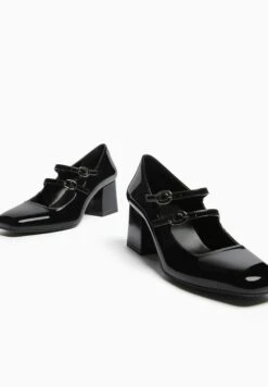 BERSHKA Mary Jane Block Heel - Klassieke Pumps - Black 14 BERSHKA Mary Jane Block Heel - Klassieke Pumps - Black -Mode Schoenen b04bedc22f9c4202a7dc572adcd4d13e