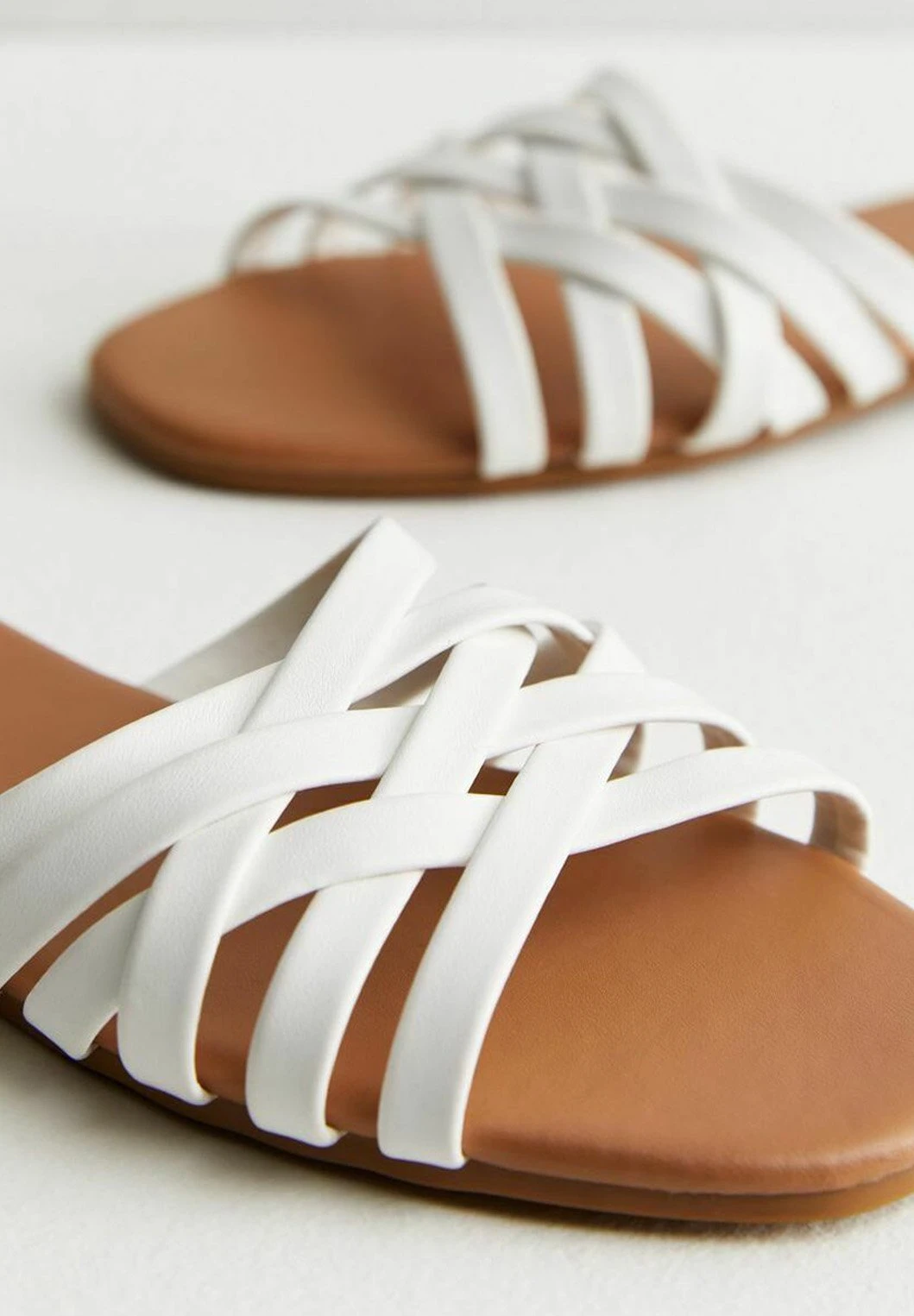 New Look Look Strappy- Muiltjes - White 5 New Look Look Strappy- Muiltjes - White - Afbeelding 3