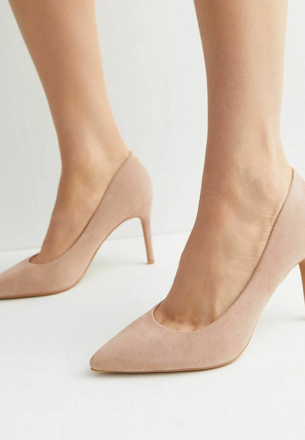 New Look Court- Hoge Hakken - Pale Pink 3 New Look Court- Hoge Hakken - Pale Pink