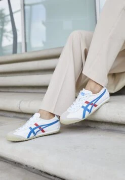Onitsuka Tiger Mexico 66 - Sneakers Laag - White/Blue -Mode Schoenen b3504aea18194a318f3cc04c9fe230a7