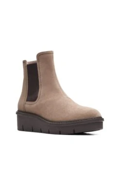 Clarks Airabell MoveD - Korte Laarzen - Beige -Mode Schoenen b3b9bdb50e394f249148be36afe124b5