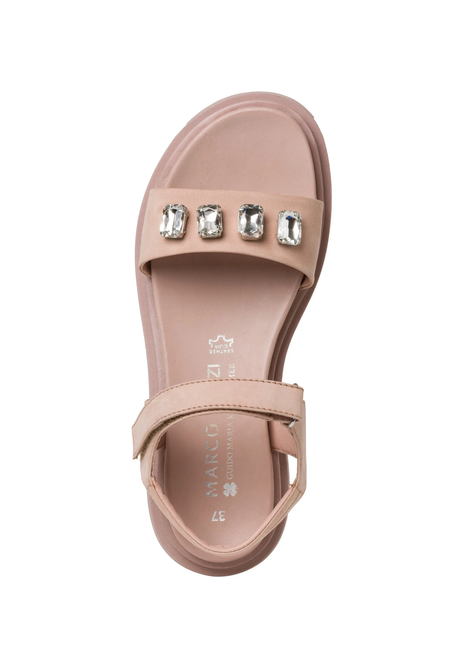 Marco Tozzi By Guido Maria Kretschmer - Sandalen Met Plateauzool - Powder 5 Marco Tozzi By Guido Maria Kretschmer - Sandalen Met Plateauzool - Powder - Afbeelding 3