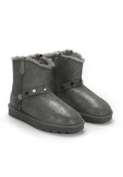 Woopy- Korte Laarzen - Dark Grey 10 Woopy- Korte Laarzen - Dark Grey -Mode Schoenen b47c60f3b9a843bd8107cedc64af6ae7