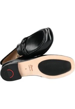 Gergana - Instappers - Schwarz -Mode Schoenen b82bbb70457b4fafb80c830428d63484