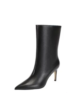 Premium - Enkellaarsjes Met Hoge Hak - Black -Mode Schoenen b86312f31e6b42db9d2b594de9a5daf6