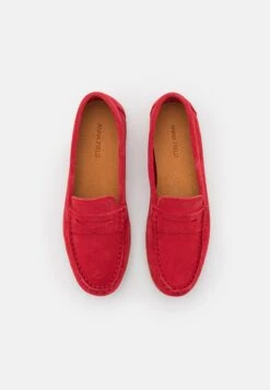 Anna Field Leather- Mocassins - Red -Mode Schoenen b95c45fc982b4237b7ccac33bce7675c